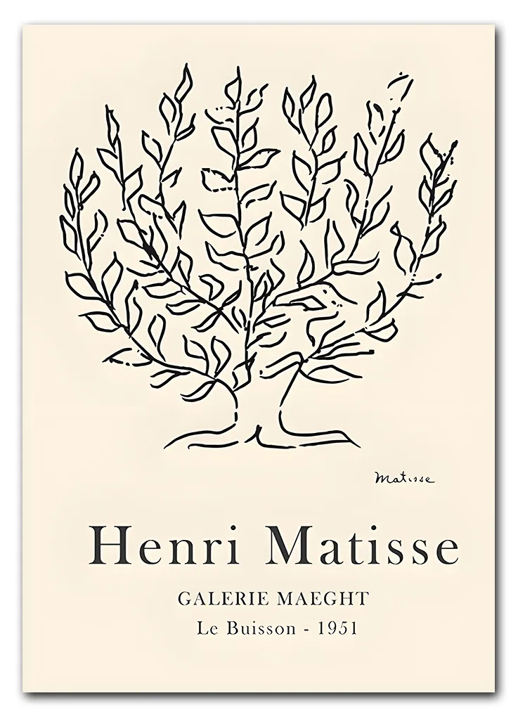 Matisse Tree of Life No. 01 Plakat