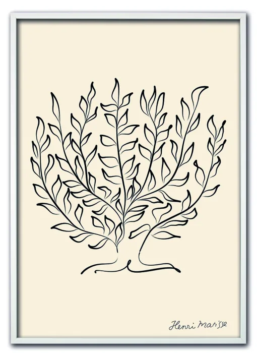 Matisse Tree of Life No. 02 Hvid