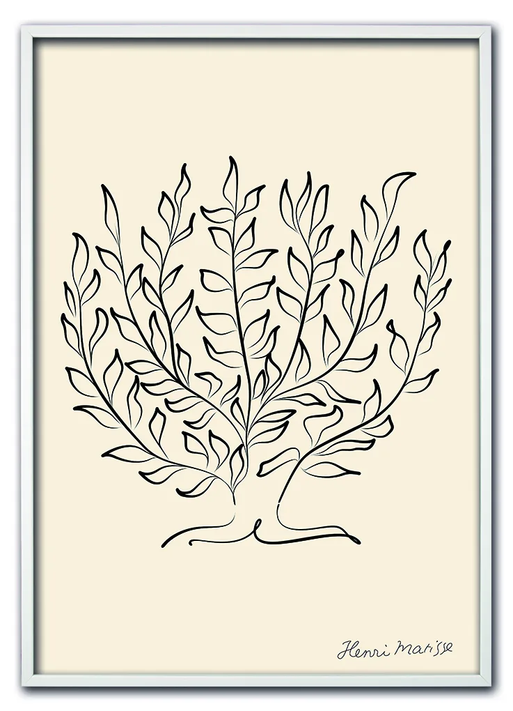 Matisse Tree of Life No. 02 Hvid