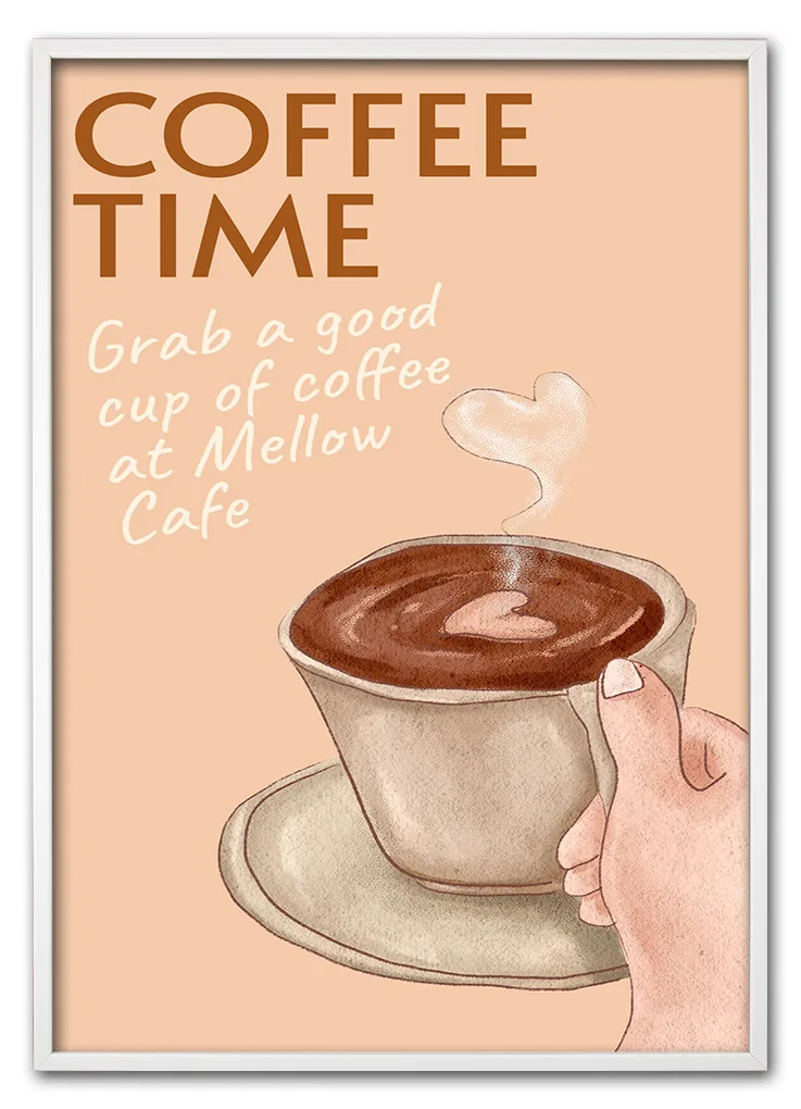 Mellow Coffee Time Hvid Mellow Coffee Time Hvid