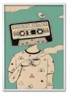Mixtape Head Hvid Mixtape Head Hvid