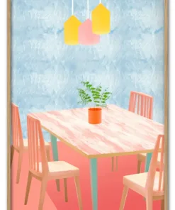 Dining room architecture furniture chair.
