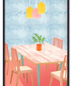 Dining room architecture furniture chair.