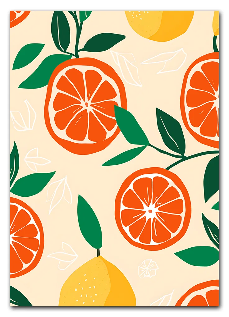 Orange Pop Plakat
