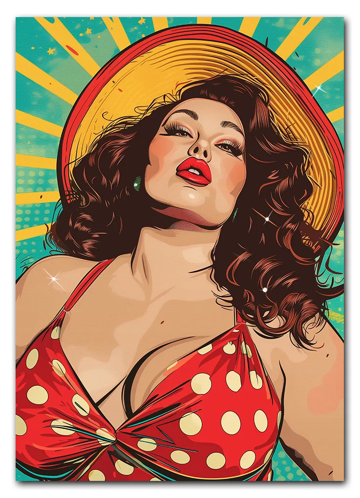 Poolside Diva Plakat