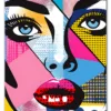 Pop Face Collage Plakat