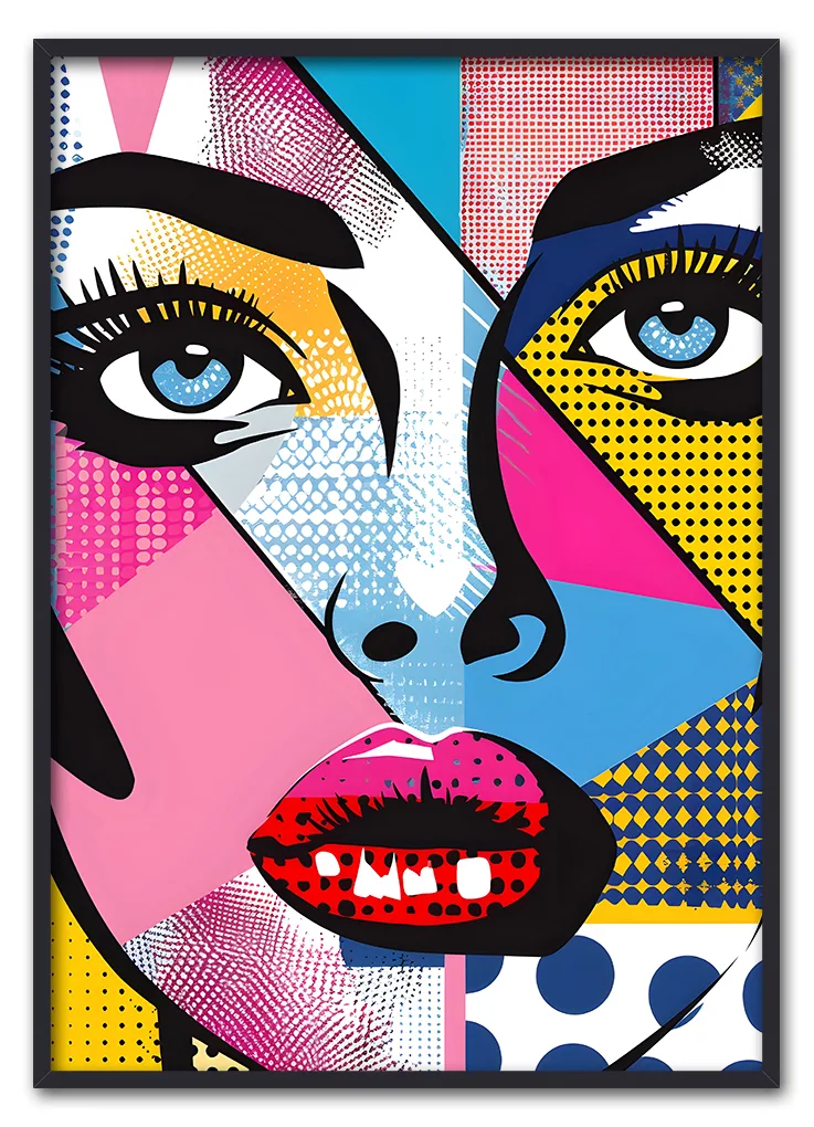 Pop Face Collage Sort