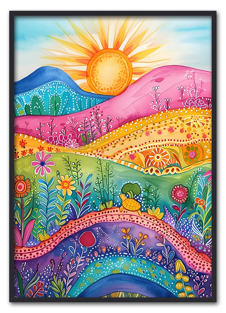 Rainbow Hills No. 01 Sort