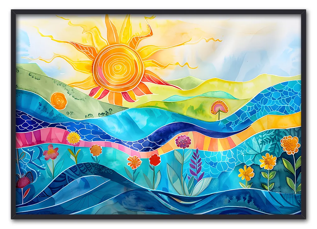 Rainbow Hills No. 02 Sort Rainbow Hills No. 02 Sort