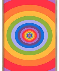 Retro Rainbow Spin Massiv Eg