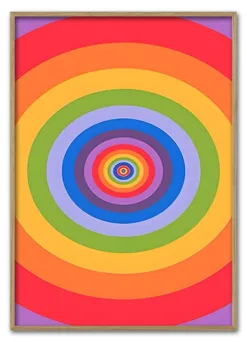 Retro Rainbow Spin Massiv Eg