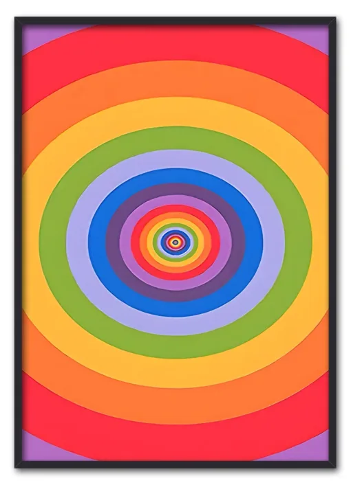 Retro Rainbow Spin Sort