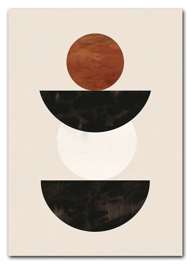 Stacked Earth Plakat