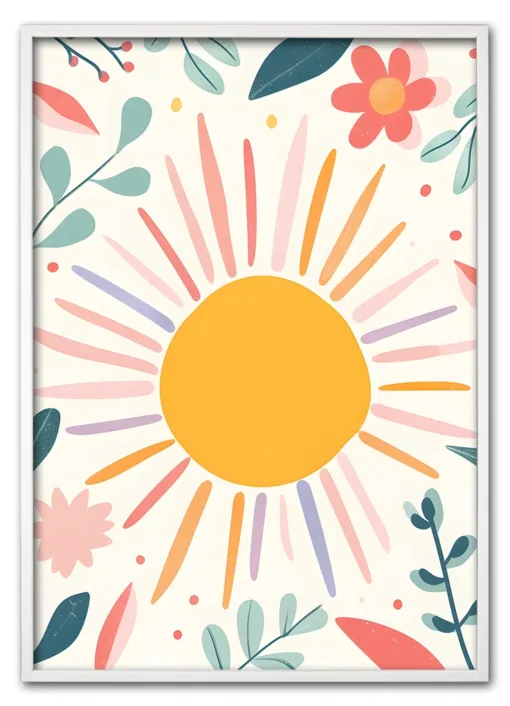 Sunshine Bloom Hvid
