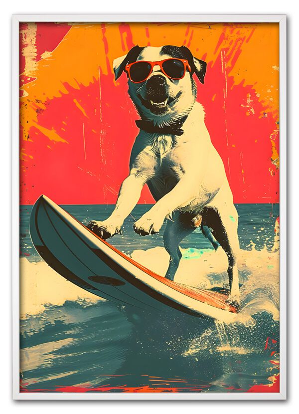 Surf Dog Hvid