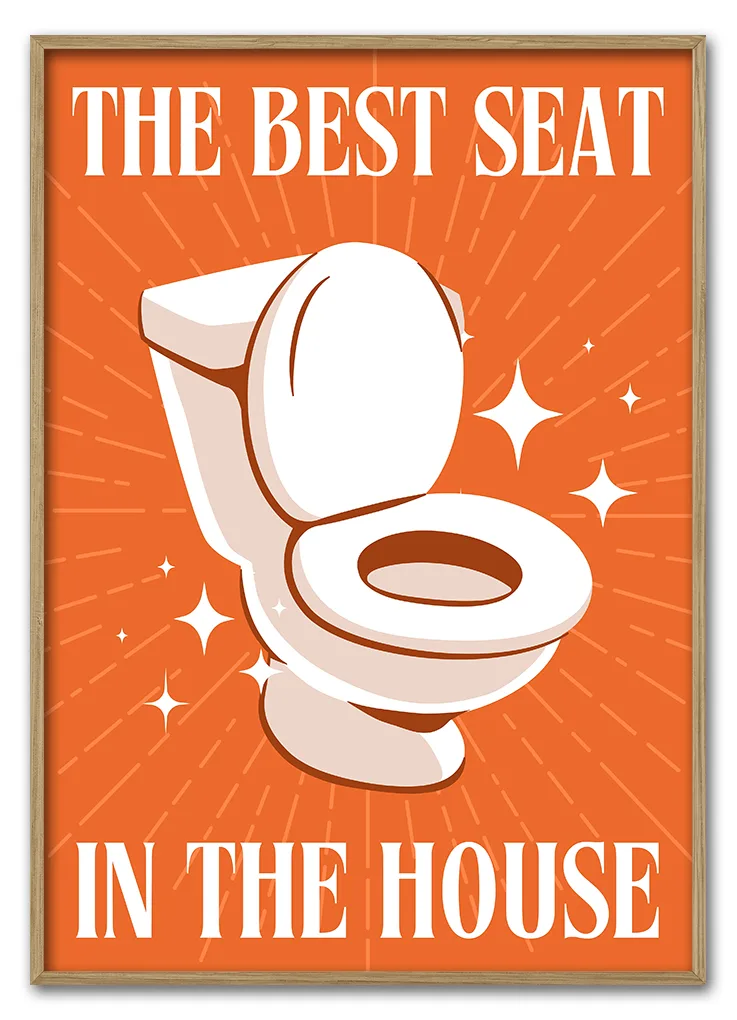 The Best Seat In The House 297x42 Cm
