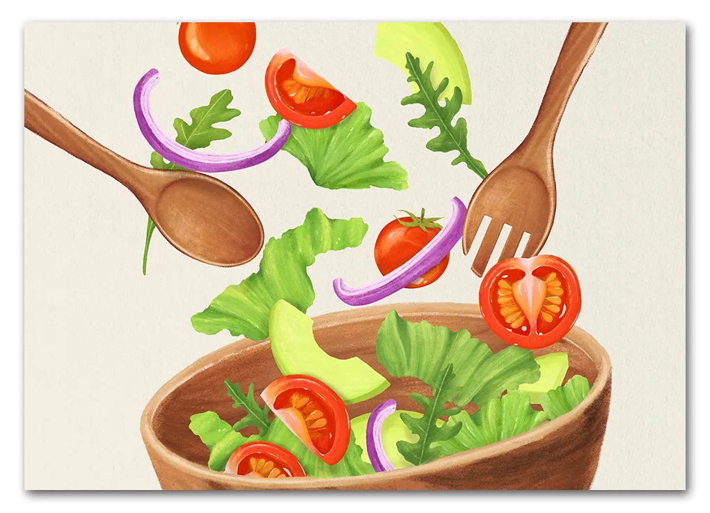 Toss It Like a Chef Plakat