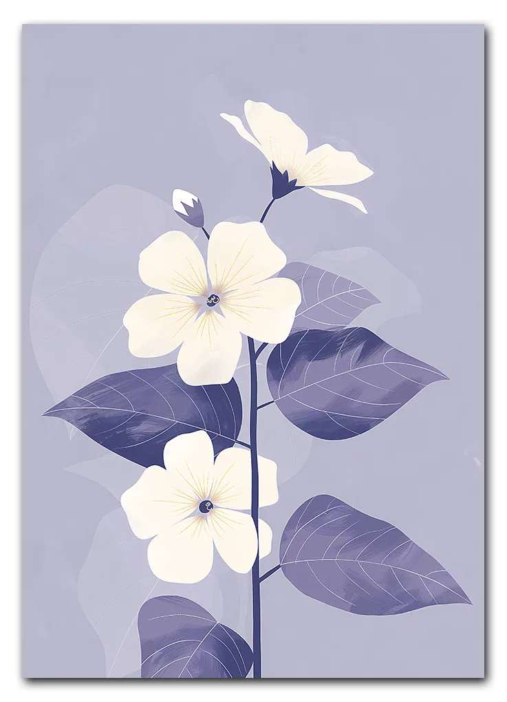 Two Tone Petals Plakat Two Tone Petals Plakat