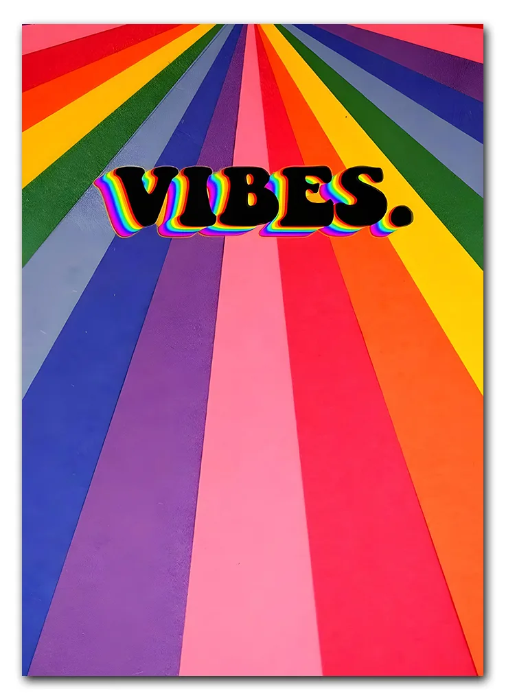 Vibes. (Warm Edition) Plakat