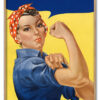 Girl power. Original public domain image from Wikimedia Commons.
