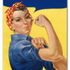 Girl power. Original public domain image from Wikimedia Commons.