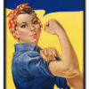Girl power. Original public domain image from Wikimedia Commons.