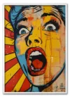 Yellow Scream Hvid