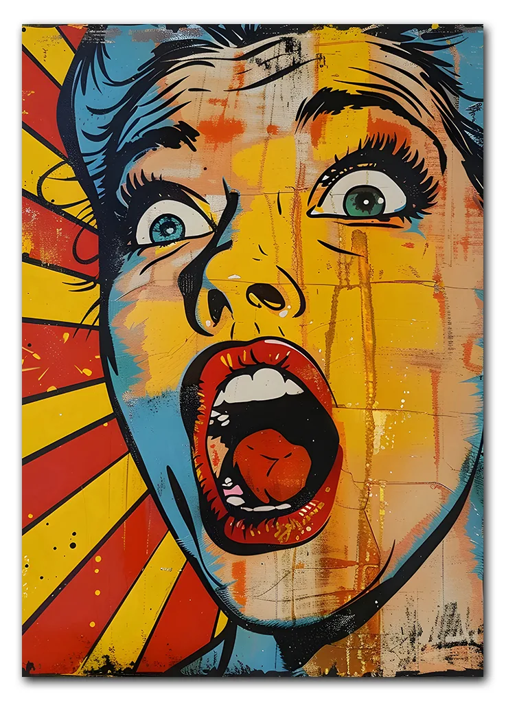 Yellow Scream Plakat