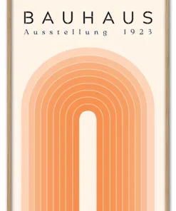 Bauhaus Arch No. 02 – Orange Massiv Eg