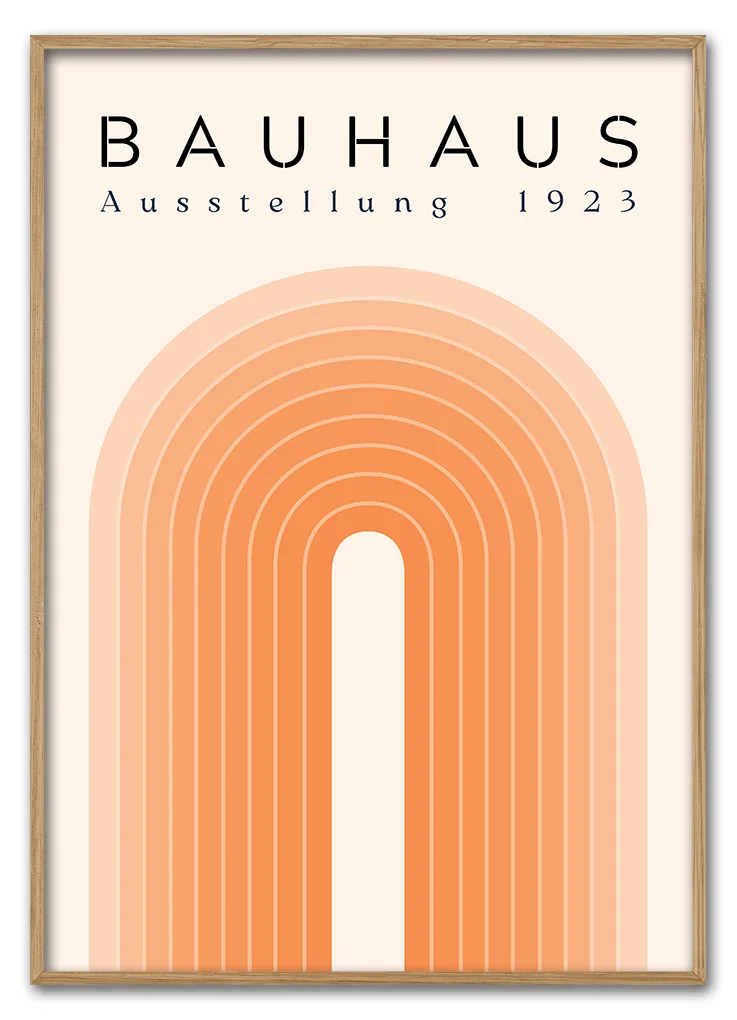 Bauhaus Arch No. 02 – Orange Massiv Eg Bauhaus Arch No. 02 – Orange Massiv Eg
