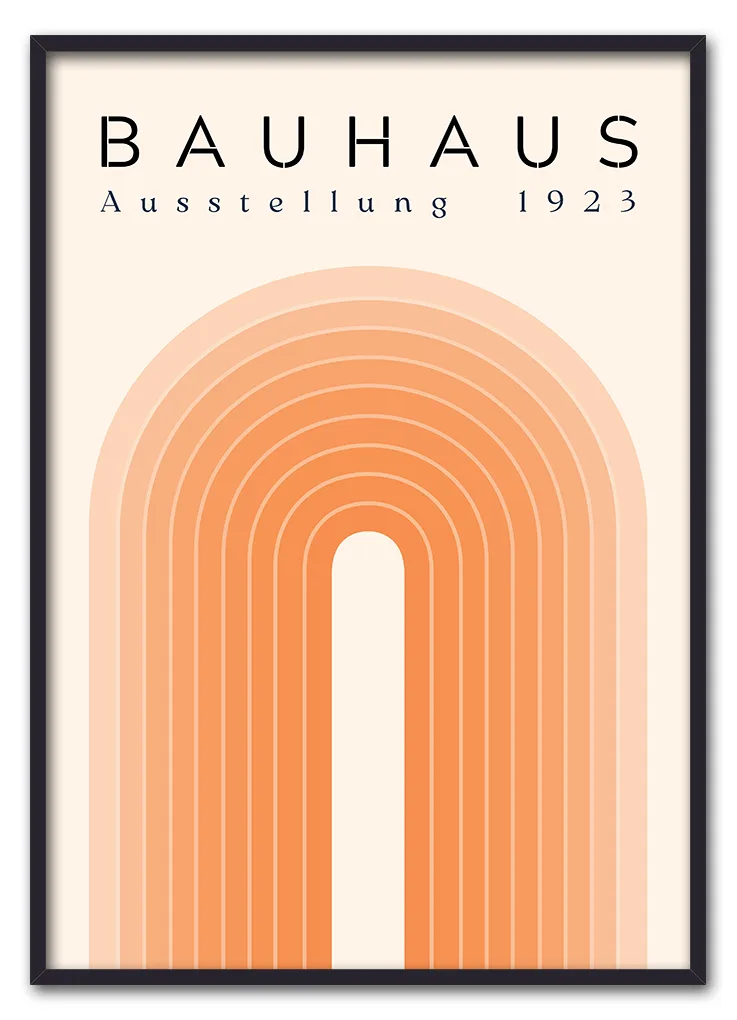 Bauhaus Arch No. 02 – Orange Sort Bauhaus Arch No. 02 – Orange Sort