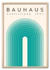 Bauhaus Arch No. 03 – Teal Eg