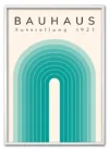Bauhaus Arch No. 03 – Teal Hvid