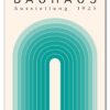 Bauhaus Arch No. 03 – Teal Plakat