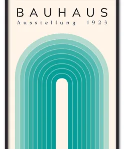 Bauhaus Arch No. 03 – Teal Sort