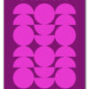 Bauhaus Circles Pink Plakat