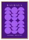 Bauhaus Circles Purple Massiv Eg