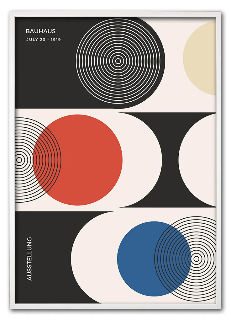 Bauhaus Color Rhythm Hvid