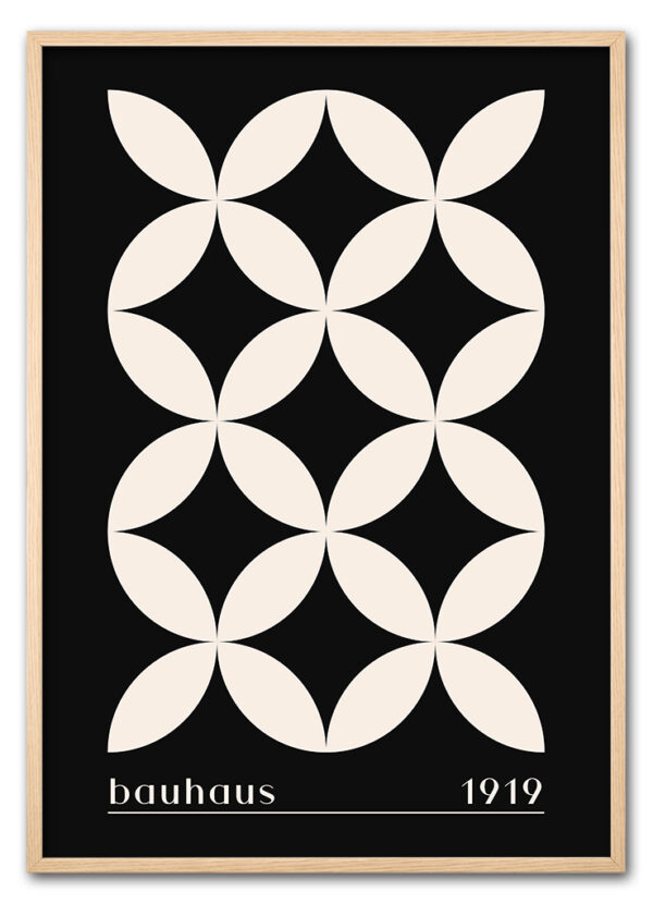 Bauhaus Cross Pattern – Black Edition Eg