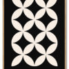 Bauhaus Cross Pattern – Black Edition Massiv Eg