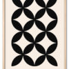 Bauhaus Cross Pattern – Classic Black Eg