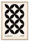 Bauhaus Cross Pattern – Classic Black Eg