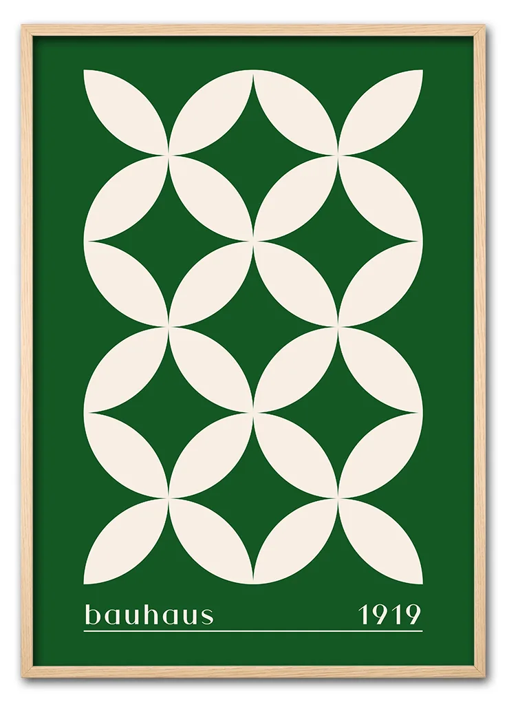 Bauhaus Cross Pattern – Green Edition Eg Bauhaus Cross Pattern – Green Edition Eg