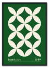 Bauhaus Cross Pattern – Green Edition Sort Bauhaus Cross Pattern – Green Edition Sort