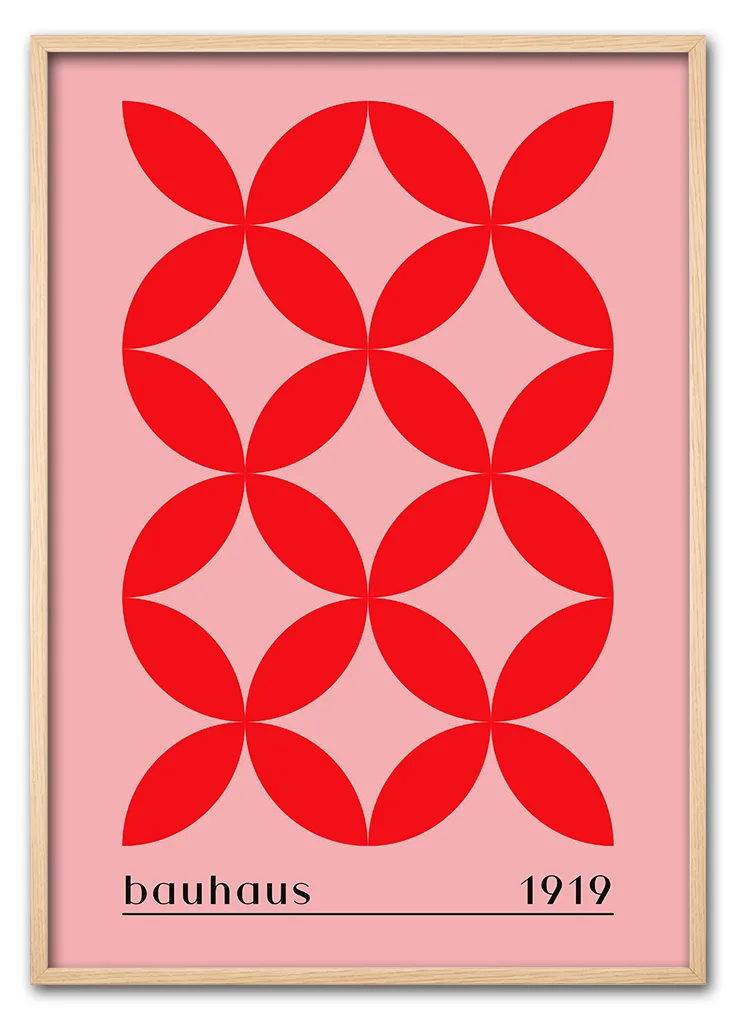 Bauhaus Cross Pattern – Red Edition Eg