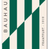 Bauhaus Frankfurt Lines – Green Edition Plakat