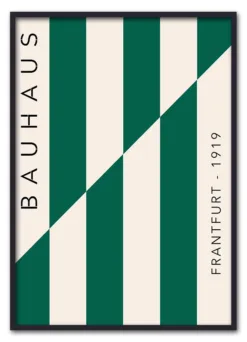 Bauhaus Frankfurt Lines – Green Edition Sort