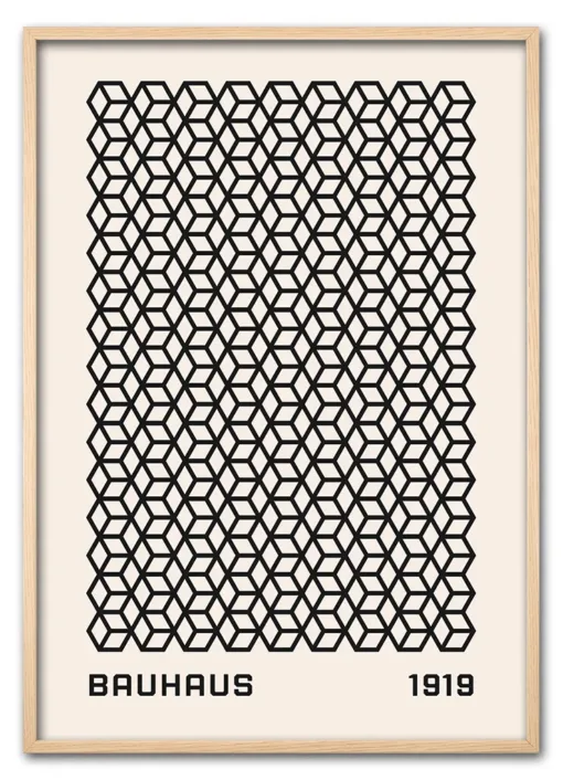 Bauhaus Geometric Mesh Eg