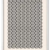 Bauhaus Geometric Mesh Hvid