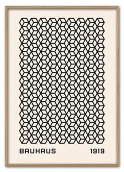 Bauhaus Geometric Mesh Massiv Eg